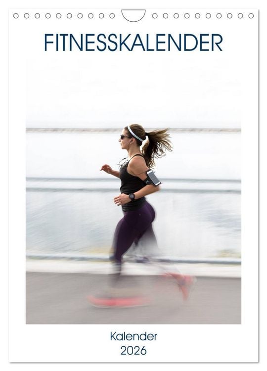 Produktbild: Fitnesskalender (Wandkalender 2026 DIN A4 hoch), CALVENDO Monatskalender