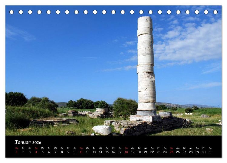 Produktbild: Griechenland - Insel Samos (Tischkalender 2026 DIN A5 quer), CALVENDO Monatskalender