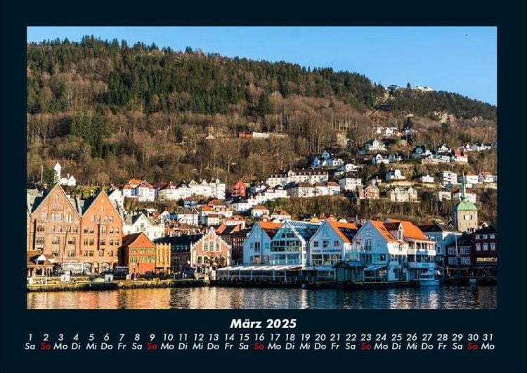 Produktbild: Berge 2025 Fotokalender DIN A4