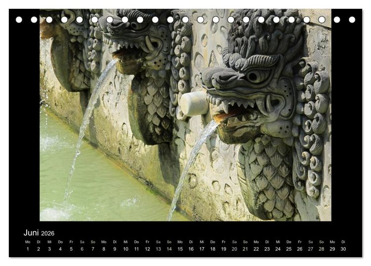 Produktbild: Bali (Tischkalender 2026 DIN A5 quer), CALVENDO Monatskalender