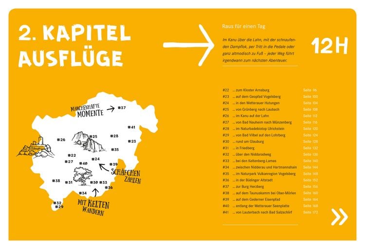 Produktbild: 52 kleine & gro&szlig;e Eskapaden Wetterau und Vogelsberg