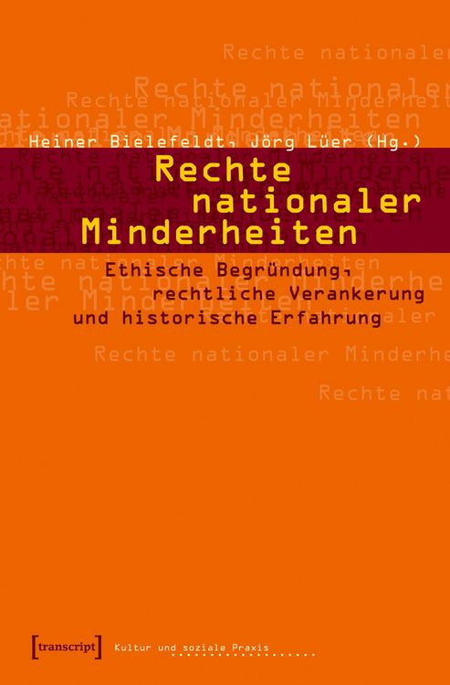 Produktbild: Rechte nationaler Minderheiten