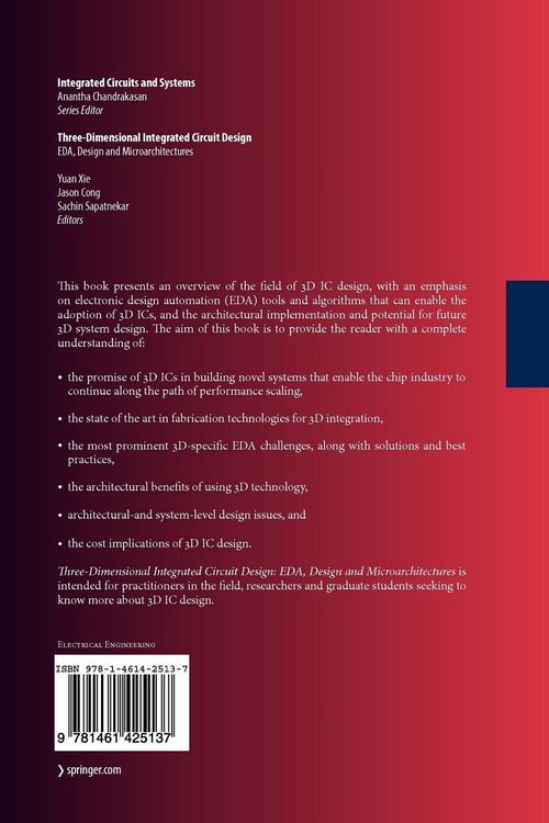 Produktbild: Three-Dimensional Integrated Circuit Design