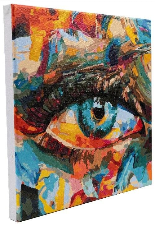 Produktbild: Craft Buddy PBN-3030-018 - Paint by Numbers, Creative Eye, 30x30cm, Malen-nach-Zahlen