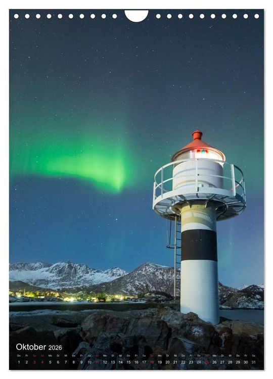 Produktbild: Mystische Lofoten (Wandkalender 2026 DIN A4 hoch), CALVENDO Monatskalender
