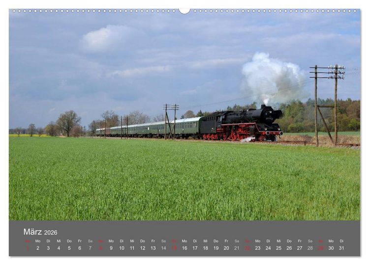 Produktbild: Eisenbahn Kalender 2026 - Oberlausitz und Nachbarl&auml;nder (hochwertiger Premium Wandkalender 2026 DIN A2 quer), Kunstdruck in Hochglanz
