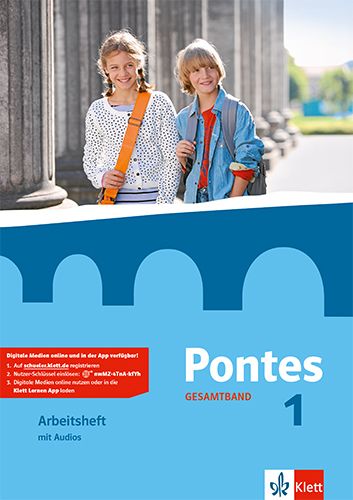 Produktbild: Pontes Gesamtband 1. Arbeitsheft mit Audios