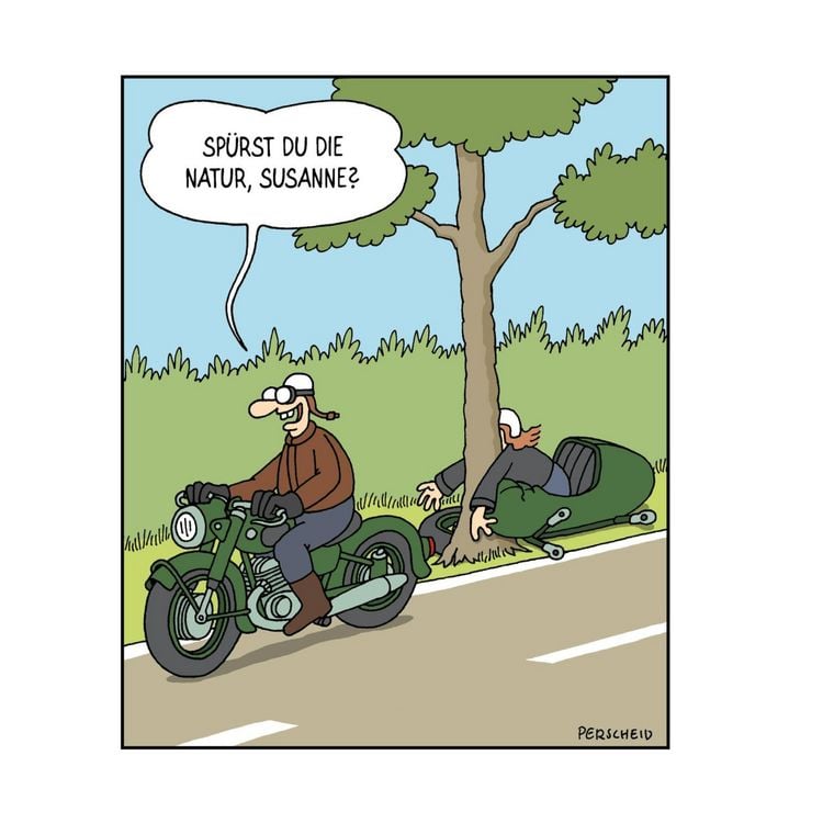 Produktbild: Perscheids Schrauber-Buch: Cartoons zum Zweirad