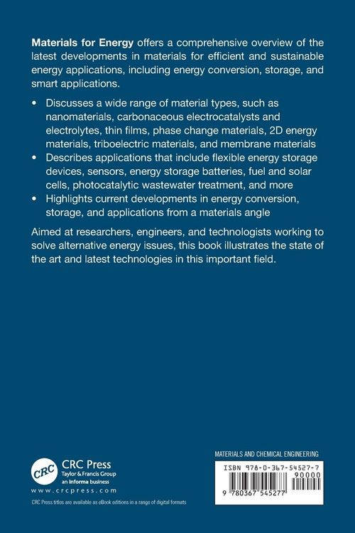 Produktbild: Materials for Energy