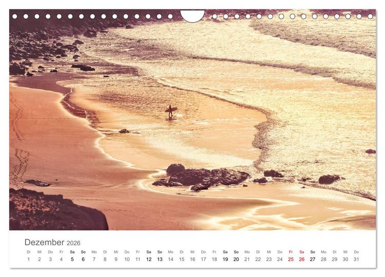 Produktbild: Fuerteventura - die W&uuml;steninsel der Kanaren (Wandkalender 2026 DIN A4 quer), CALVENDO Monatskalender