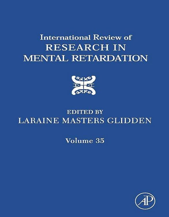 Produktbild: International Review of Research in Mental Retardation