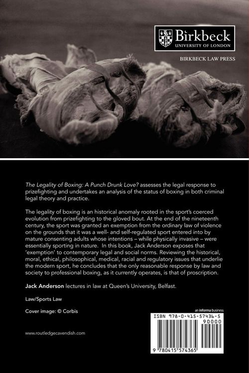 Produktbild: The Legality of Boxing