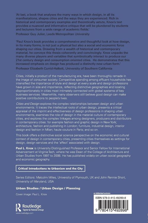 Produktbild: Cities and Design