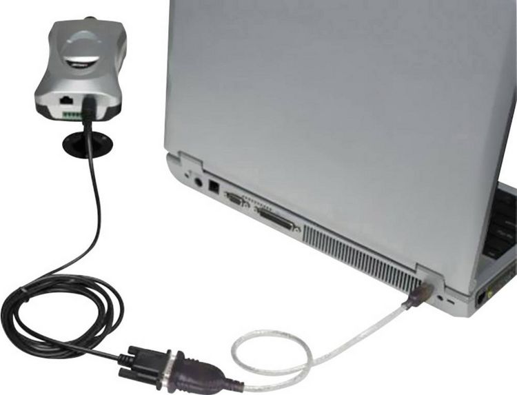 Produktbild: Manhattan USB 1.1 Adapter [1x USB 1.1 Stecker A - 1x D-SUB-Stecker 9pol.] 205146 45.00 cm vergoldete Steckkontakte