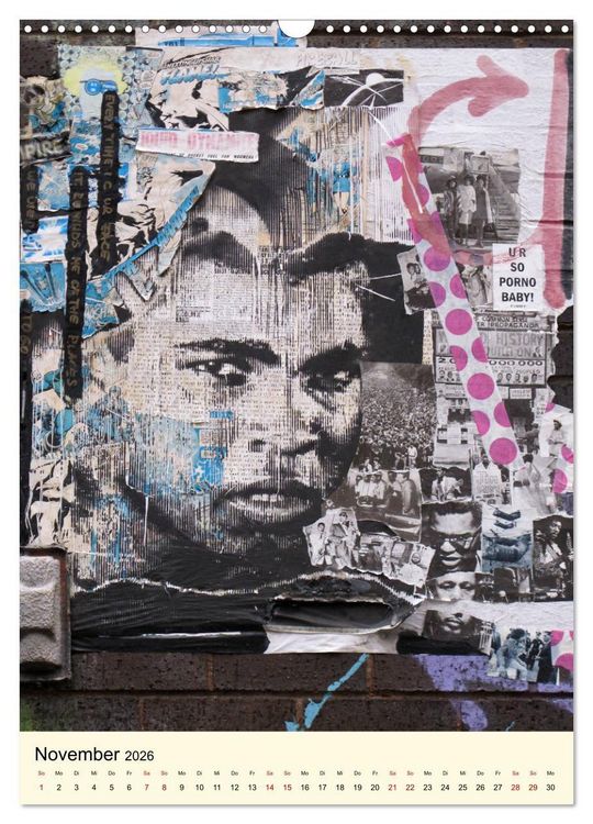 Produktbild: StreetArt London (Wandkalender 2026 DIN A3 hoch), CALVENDO Monatskalender