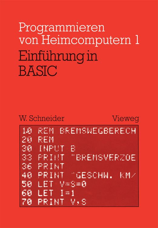Produktbild: Einf&uuml;hrung in BASIC