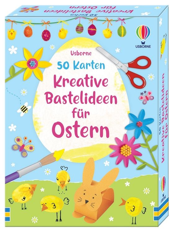 Produktbild: 50 Karten: Kreative Bastelideen f&uuml;r Ostern
