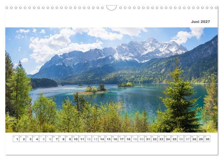 Produktbild: Ab in die Berge - Aussichtspl&auml;tze in den M&uuml;nchner Hausbergen (Wandkalender 2027 DIN A3 quer), CALVENDO Monatskalender