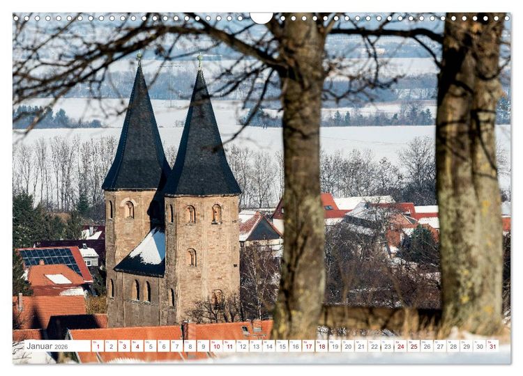 Produktbild: Romanik in Sachsen-Anhalt (Wandkalender 2026 DIN A3 quer), CALVENDO Monatskalender