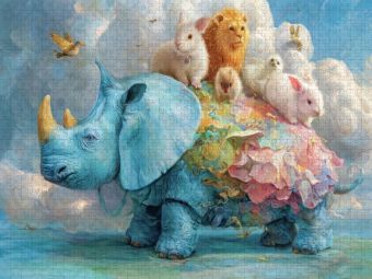 Produktbild: CALVENDO Puzzle Humorvolle Tiere | 2000 Teile Lege-Gr&ouml;&szlig;e 90x67cm Foto-Puzzle f&uuml;r gl&uuml;ckliche Stunden