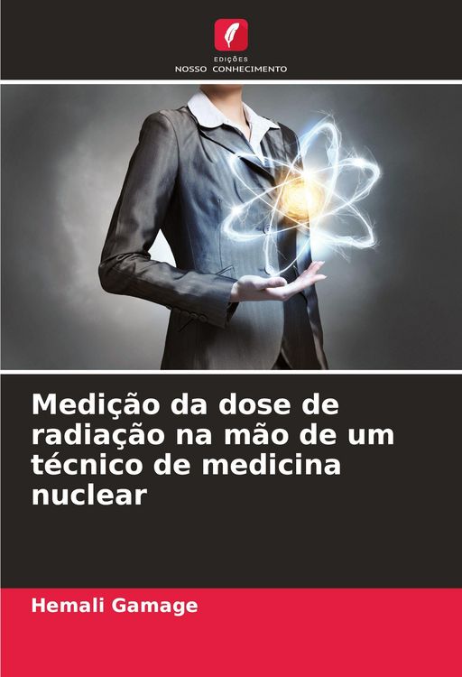 Produktbild: Medi&ccedil;&atilde;o da dose de radia&ccedil;&atilde;o na m&atilde;o de um t&eacute;cnico de medicina nuclear