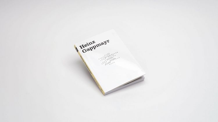 Produktbild: Cahier 001: Heinz Gappmayr