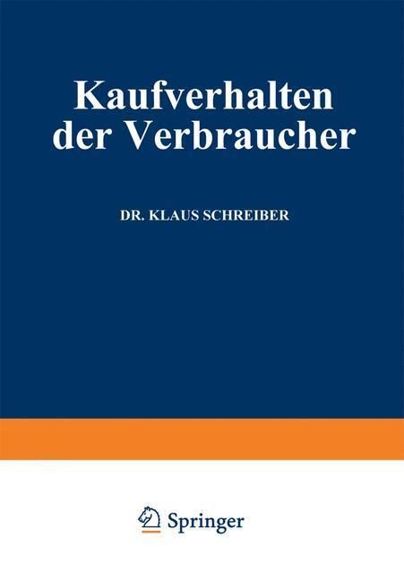 Produktbild: Kaufverhalten der Verbraucher
