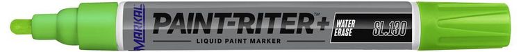 Produktbild: Markal PAINT-RITER+ WATER ERASE SL130 31200226 Lackmarker Gelb (fluoreszierend) 4mm