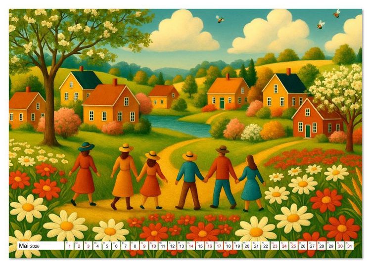 Produktbild: Zw&ouml;lf Momente (Wandkalender 2026 DIN A3 quer), CALVENDO Monatskalender