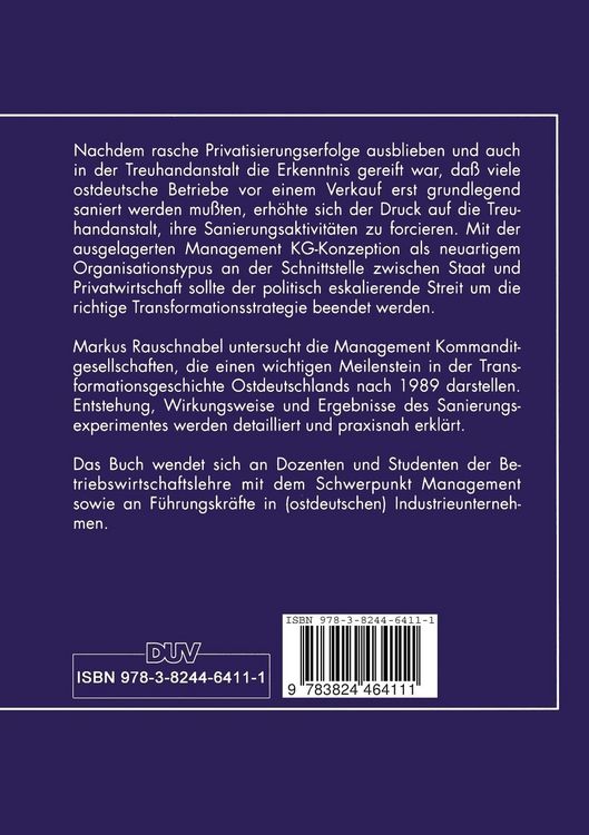 Produktbild: Sanierungsstrategien der Treuhandanstalt