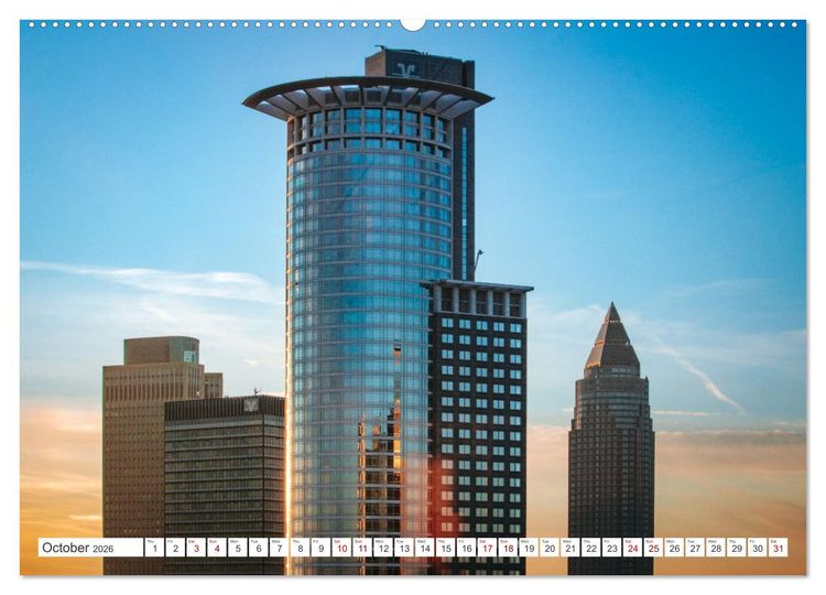 Produktbild: Frankfurt most beautiful places (High Quality Premium Wall Calendar 2026 DIN A2 landscape),CALVENDO 12 Month Wall Calendar