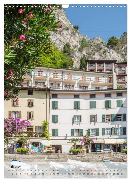 Produktbild: LIMONE SUL GARDA Unvergessliche Momente (Wandkalender 2026 DIN A3 hoch), CALVENDO Monatskalender