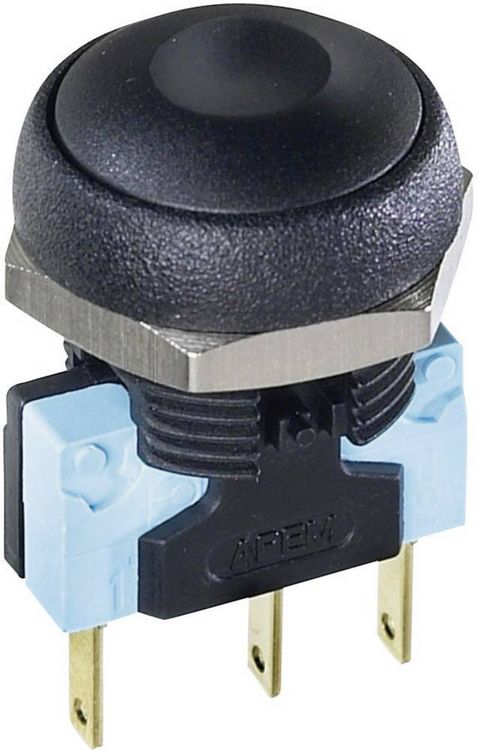 Produktbild: APEM IRR3S422 IRR3S422 Drucktaster 48 V/DC 0.2A 1 x Aus/(Ein) tastend IP67 1St.