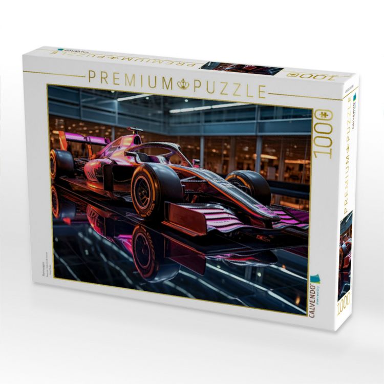 Produktbild: CALVENDO Puzzle Rennwagen | 1000 Teile Lege-Gr&ouml;&szlig;e 64x48cm Foto-Puzzle f&uuml;r gl&uuml;ckliche Stunden