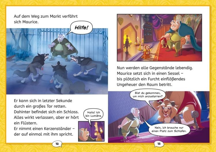 Produktbild: Disney: Die Sch&ouml;ne und das Biest - Die Filmgeschichte mit Comics