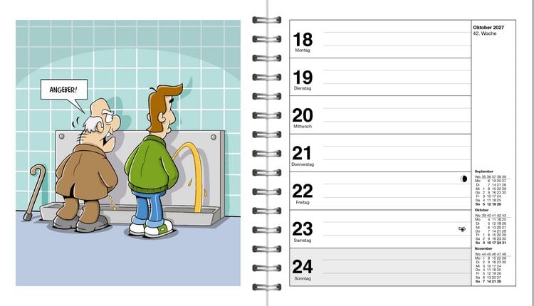 Produktbild: Diary Rentner 2027