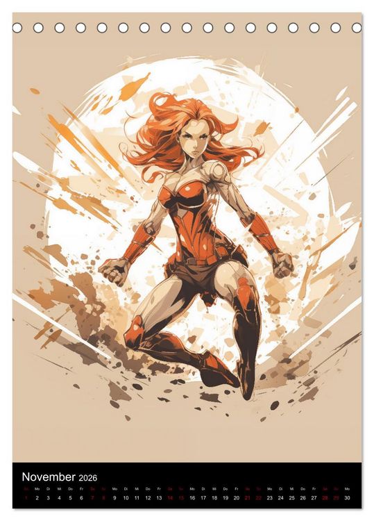Produktbild: Century Girls (Tischkalender 2026 DIN A5 hoch), CALVENDO Monatskalender