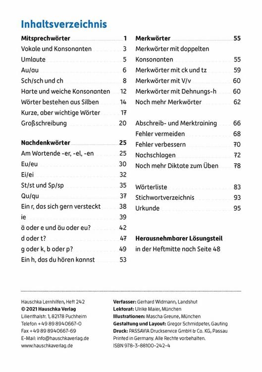 Produktbild: Deutsch 2. Klasse &Uuml;bungsheft - Rechtschreiben und Diktate