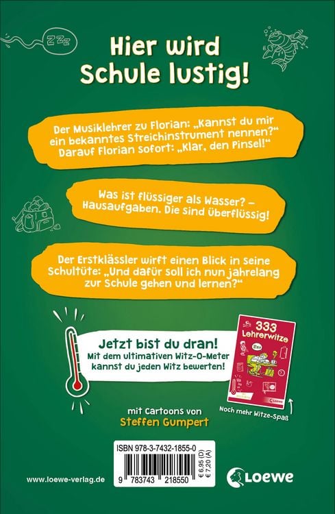 Produktbild: 333 Kinderwitze - Schule