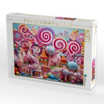 Produktbild: CALVENDO Puzzle Bonbons und Lollis im &Uuml;berfluss | 1000 Teile Lege-Gr&ouml;&szlig;e 64x48cm Foto-Puzzle f&uuml;r gl&uuml;ckliche Stunden