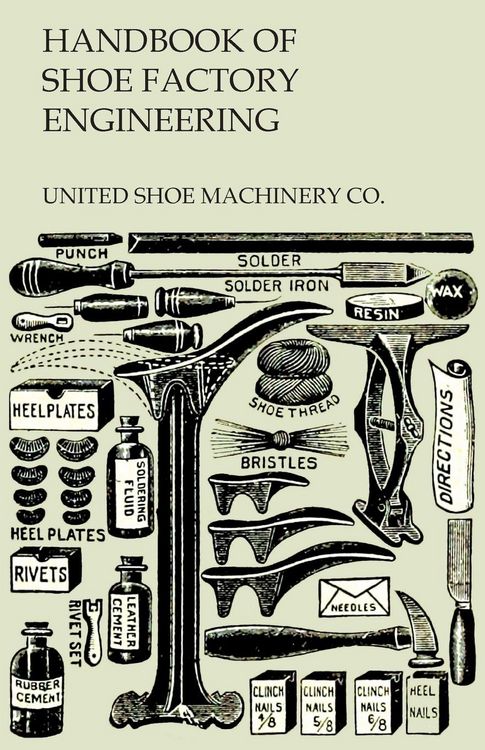 Produktbild: Handbook of Shoe Factory Engineering