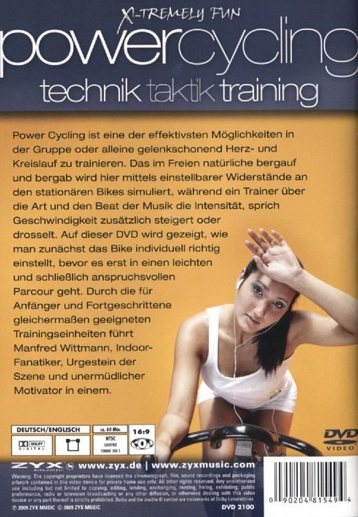 Produktbild: X-Tremely Fun - Power Cycling - Technik Takting Training