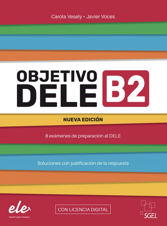 Produktbild: Objetivo DELE B2 &ndash; Nueva edici&oacute;n 2024