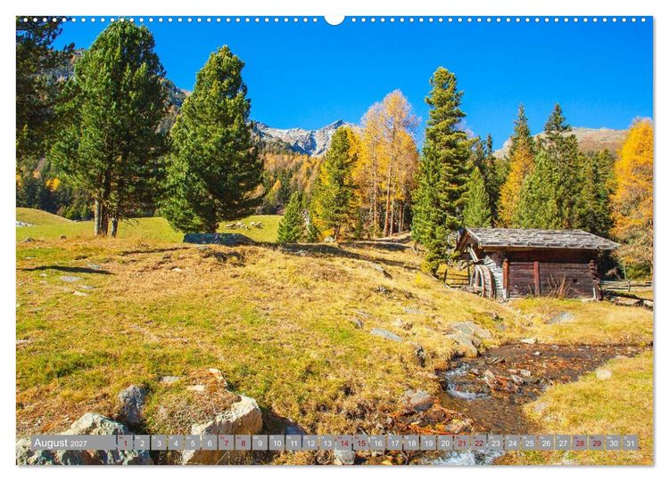 Produktbild: Das Martelltal zum Kennenlernen (Wandkalender 2027 DIN A2 quer), CALVENDO Monatskalender