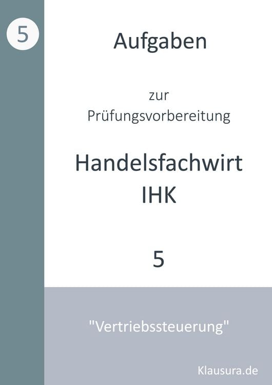 Produktbild: Aufgaben zur Pr&uuml;fungsvorbereitung gepr&uuml;fte Handelsfachwirte IHK
