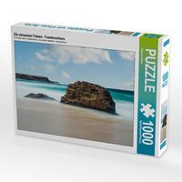 Produktbild: CALVENDO Puzzle Die einsamen Felsen - Fuerteventura 1000 Teile Lege-Gr&ouml;&szlig;e 64 x 48 cm Foto-Puzzle Bild von Patrick Klinke