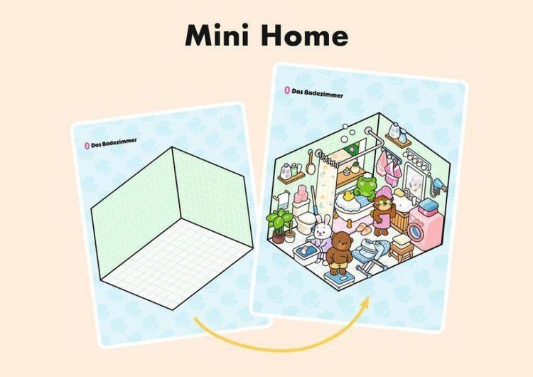 Produktbild: Sweet & Cosy Stickerbuch: Mini Home