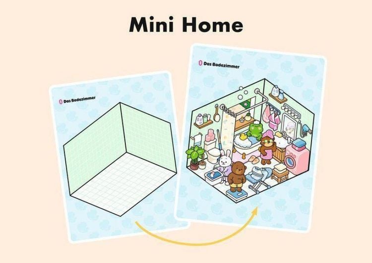 Produktbild: Sweet & Cosy Stickerbuch: Mini Home