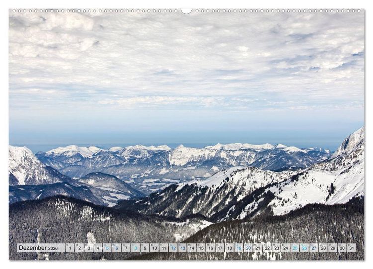 Produktbild: &Ouml;sterreich Berg und See (Wandkalender 2026 DIN A2 quer), CALVENDO Monatskalender