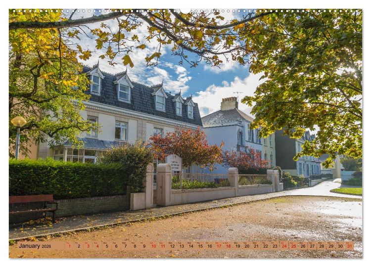 Produktbild: JERSEY THE CHANNEL ISLAND (Wall Calendar 2026 DIN A2 landscape), CALVENDO 12 Month Wall Calendar